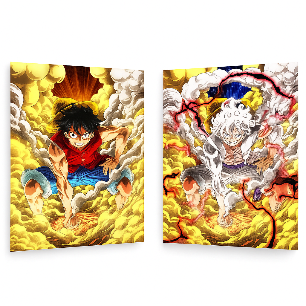 One Piece 3D poster lenticular