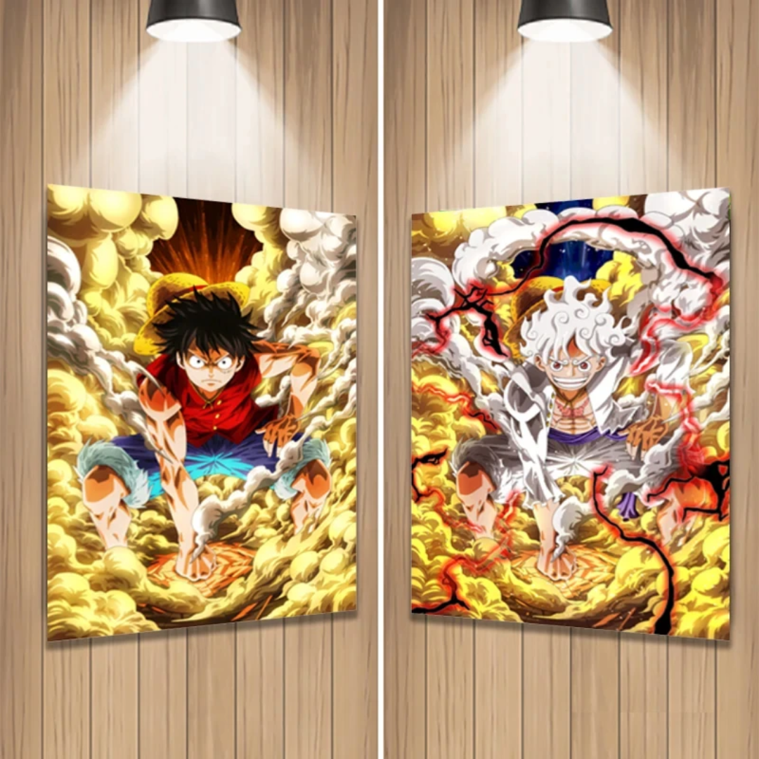 One Piece 3D poster lenticular